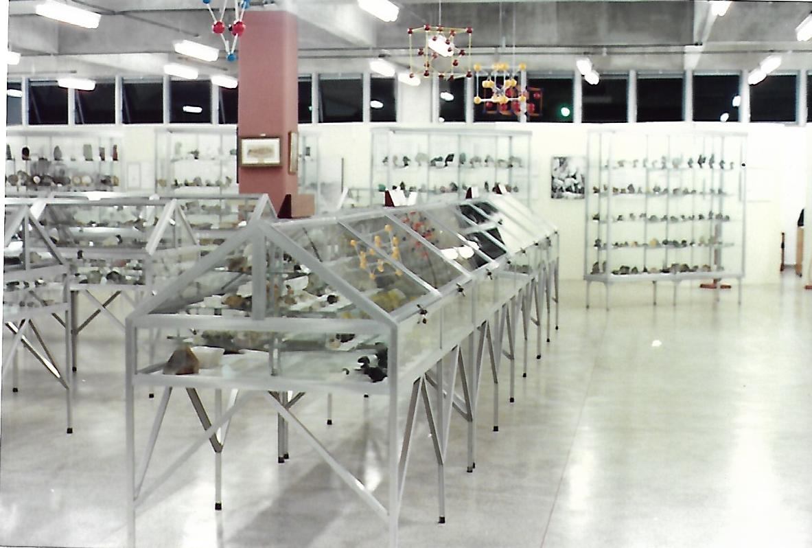 Aspecto da área expositiva do Museu no espaço atual em 1991